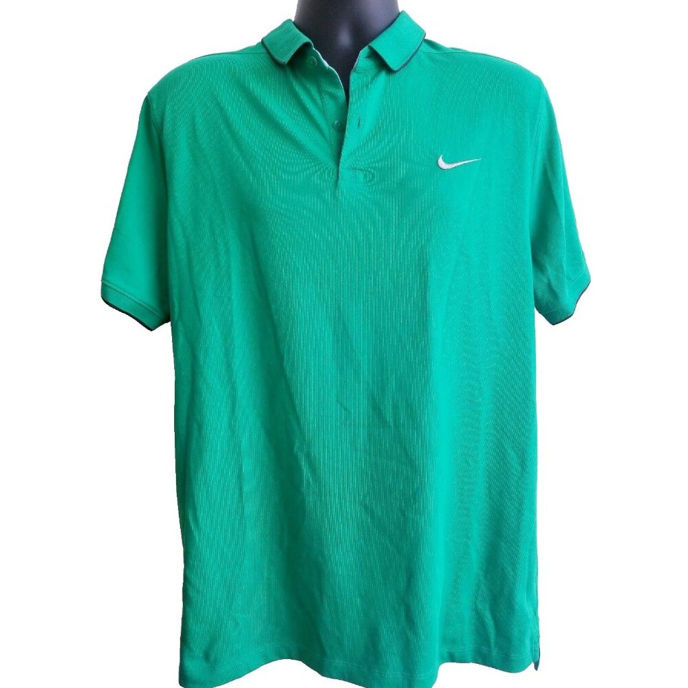 Nike Golf Men's Dry Washed Polo Lucid Green Size M
